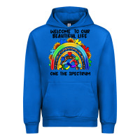 Cobalt Autism rainbow Urban Hoodie - FaDigitalArtStudio