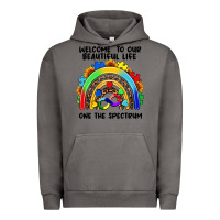 Pigment Tornado Autism rainbow Urban Hoodie - FaDigitalArtStudio