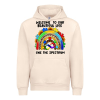 Sandshell Autism rainbow Urban Hoodie - FaDigitalArtStudio