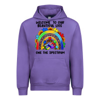 Tulip Autism rainbow Urban Hoodie - FaDigitalArtStudio