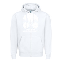 White Trail Bike Adventure Awaits Zipper Hoodie - Bettercallsaul