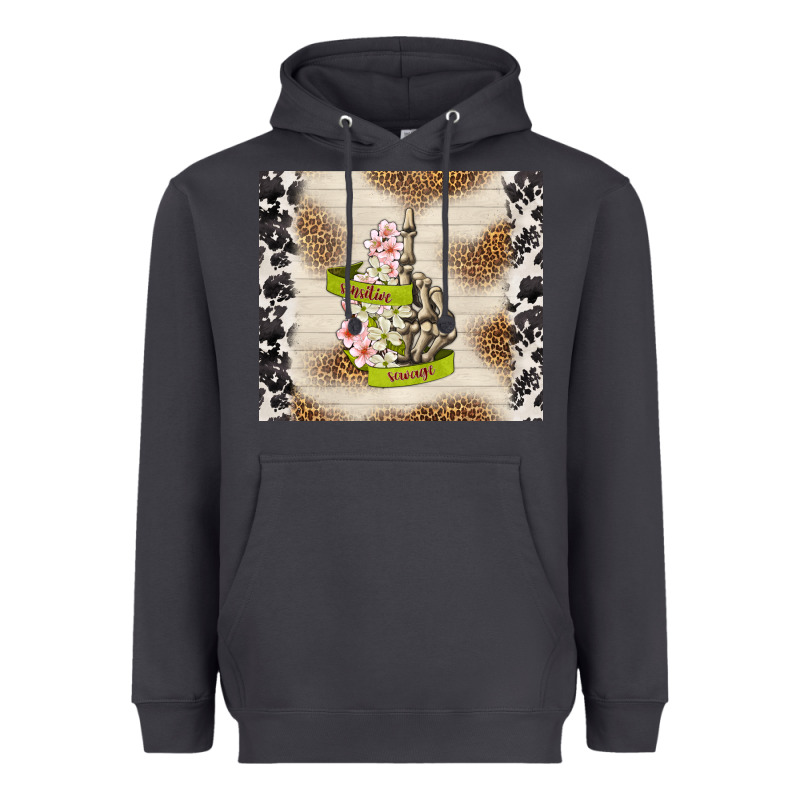 Sensitive Savage Heavyweight Hoodie by TumblerDesignByShophia | Teevron