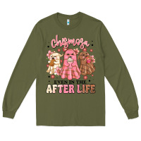 Army Green chismosa even in the after life Long Sleeve Tee - MaliasSmallBusiness