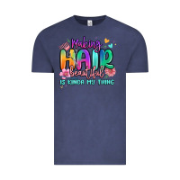 Vintage Denim making hair beautiful is kinda my thing Vintage Tee - MaliasSmallBusiness