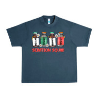Midnight Navy sedation squad Urban Heavy Tee - MaliasSmallBusiness