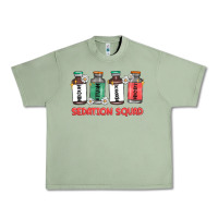 Oil Green sedation squad Urban Heavy Tee - MaliasSmallBusiness