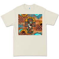 Bone leopard cross sunflower Premium Tee - JahusDesignShop
