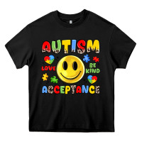 Black autism acceptance Heavy Core Tee - JahusDesignShop