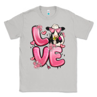 Moon Dust love cow valentine's day Classic Tee - MaliasSmallBusiness