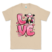 Mushroom love cow valentine's day Classic Tee - MaliasSmallBusiness