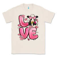 Natural love cow valentine's day Classic Tee - MaliasSmallBusiness