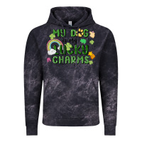 Cloud Black my dog is my lucky charms Vintage Hoodie - MaliasSmallBusiness