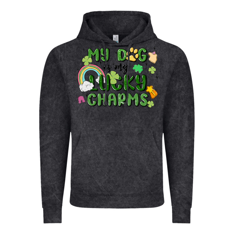 My Dog Is My Lucky Charms Vintage Hoodie by MaliasSmallBusiness | Teevron