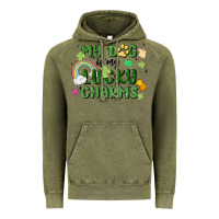 Vintage Olive my dog is my lucky charms Vintage Hoodie - MaliasSmallBusiness