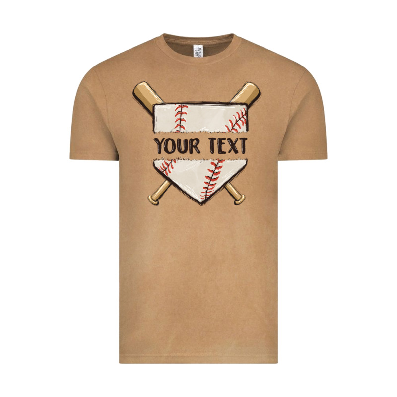 Preview Custom Baseball Vintage Tee by MaliasSmallBusiness | Teevron