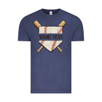 Vintage Denim preview custom baseball Vintage Tee - MaliasSmallBusiness