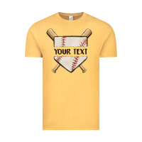 Vintage Mustard preview custom baseball Vintage Tee - MaliasSmallBusiness