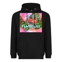 Just A Girl Who Loves Flamingo Heavyweight Hoodie | Teevron