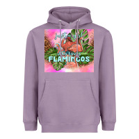 Lavender just a girl who loves flamingo Heavyweight Hoodie - TumblerDesignByShophia