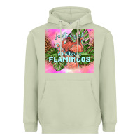 Matcha just a girl who loves flamingo Heavyweight Hoodie - TumblerDesignByShophia