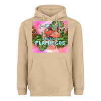 Mushroom just a girl who loves flamingo Heavyweight Hoodie - TumblerDesignByShophia