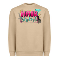 Mushroom hair stylist Heavyweight Sweatshirt - MaliasSmallBusiness
