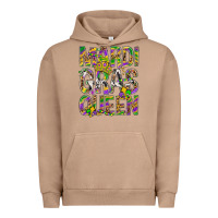 Pigment Burro Mardi Gras Queen Urban Hoodie - BundleAndBundleShop