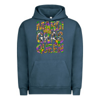 Pigment Midnight Navy Mardi Gras Queen Urban Hoodie - BundleAndBundleShop