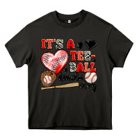 Asphalt it's a tee ball kinda day Heavy Core Tee - JahusDesignShop