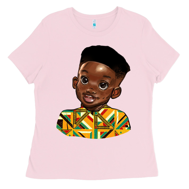 Black Boy Ladies Tee by HRA Design Shop | Teevron