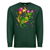 Sports Green birthday t rex pink Premium Sweatshirt - CowGirlArtShop