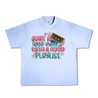 Grape Ice just a good mom with a hood playlist Urban Heavy Tee - MaliasSmallBusiness