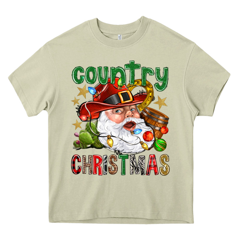 Country Christmas Heavy Core Tee by BundleAndBundleShop | Teevron