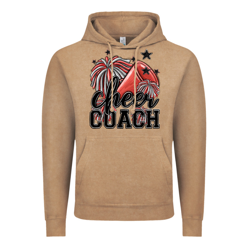 Cheer Coach Vintage Hoodie by MaliasSmallBusiness | Teevron
