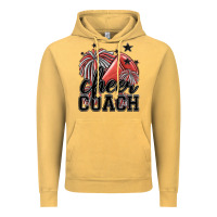 Vintage Mustard cheer coach Vintage Hoodie - MaliasSmallBusiness