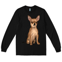Black chihuahua Long Sleeve Tee - JahusDesignShop