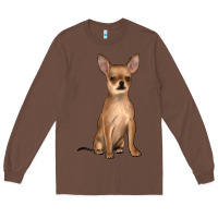 Chestnut chihuahua Long Sleeve Tee - JahusDesignShop