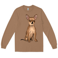 Toasted Coconut chihuahua Long Sleeve Tee - JahusDesignShop