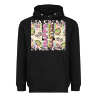 Black happy easter with cowhide Heavyweight Hoodie - TumblerDesignByShophia