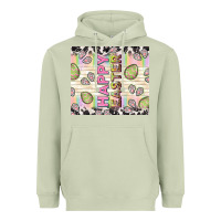 Matcha happy easter with cowhide Heavyweight Hoodie - TumblerDesignByShophia