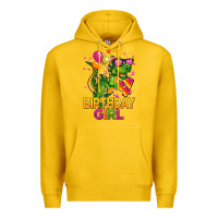 Lemon 4th birthday girl t rex pink Premium Hoodie - CowGirlArtShop
