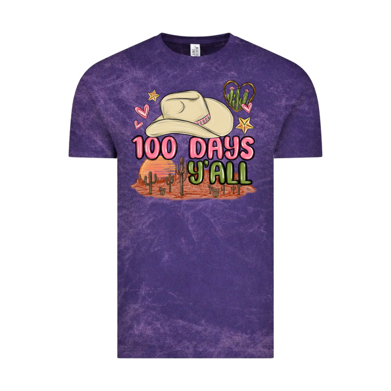 100 Days Y'all Malia Vintage Tee by MaliasSmallBusiness | Teevron