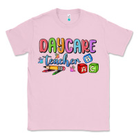 Bubblegum Pink daycare teacher Classic Tee - MaliasSmallBusiness