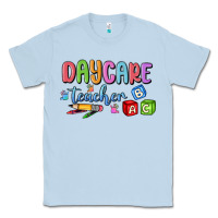 Dusty Blue daycare teacher Classic Tee - MaliasSmallBusiness