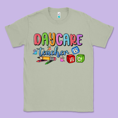 Daycare Teacher Classic Tee Designed By Maliassmallbusiness