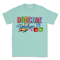 Seafoam daycare teacher Classic Tee - MaliasSmallBusiness