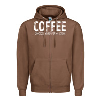 Chestnut Coffee Completes Me Zipper Hoodie - Bettercallsaul