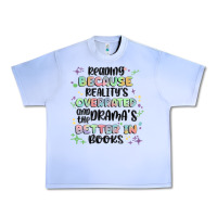 Grape Ice reading because realitys overrated Urban Heavy Tee - MaliasSmallBusiness