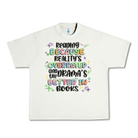 Pistachio reading because realitys overrated Urban Heavy Tee - MaliasSmallBusiness