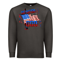 Smoke one nation under god Premium Sweatshirt - CowGirlArtShop